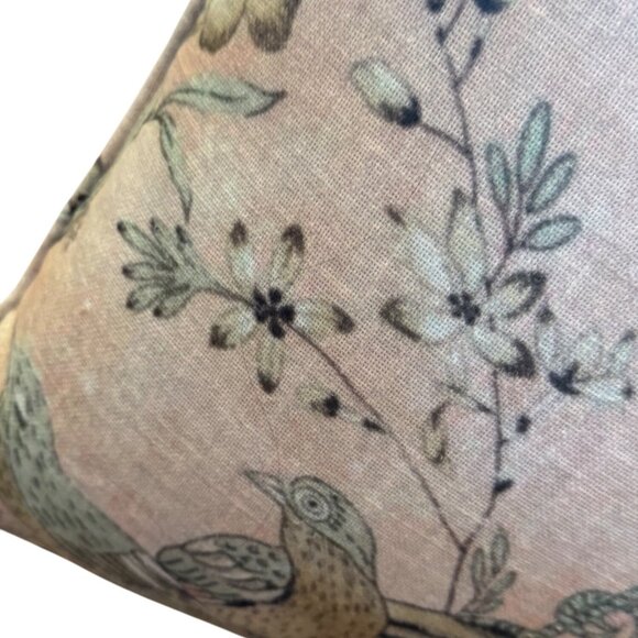 PEACOCK THROW PILLOW by MAGASCHONI HOME Brand New Floral Decor - Picture 6 of 7